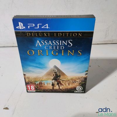 le coffret du jeu Assassin's Creed Origins