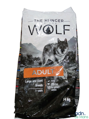 The Hunger Wolf : croquettes pour chiens adultes de grande et très grande taille