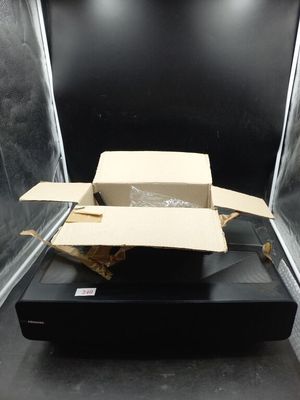 a box that is sitting on top of a black table