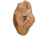 an image of a clay head of a man