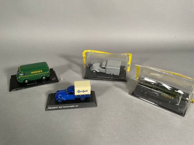 Ensemble de 4 miniatures 1/43ème :