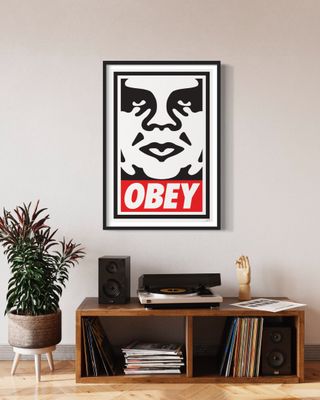 Shepard Fairey OBEY ICON Édition Signée Lithographie Offset