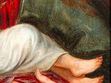 an image of a painting of a woman holding a baby