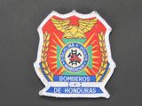 the badge of a police officer is shown on a black surface