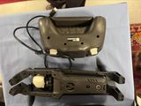 two pieces of equipment that are sitting on a table