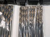 many different types of drill bits in the package