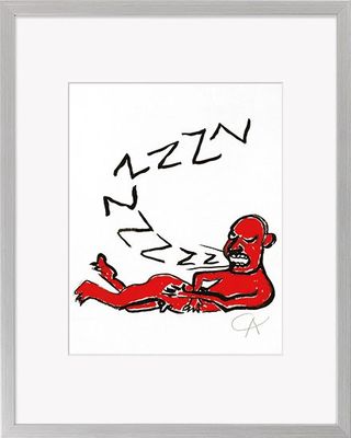 Alexander Calder "La Lettera Z", encadré
