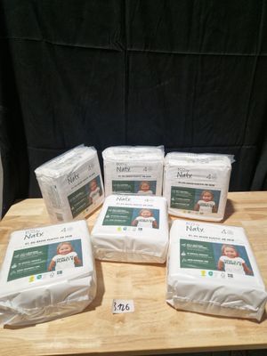 3.126// lot de 6 paquets de 26 couches enfants taille 4 ECO …