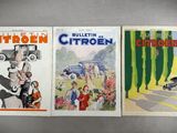 three books of children ' s books are lined up on a table