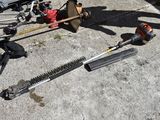 a lot of tools that are laying out on the ground