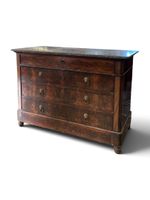 Commode en acajou, placage d'acajou, ouvrant par quatre tiro… (photo 2)