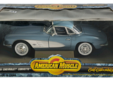 a box with a toy car in it on a white background