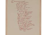 a close up of a piece of paper with writing on it
