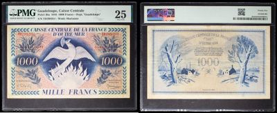 three different bank notes with a picture of a bear on them