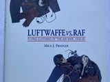 the book cover of luftwaffe ' s raf flying clothing of the air war 1939 - 45