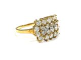 an image of a gold and diamond ring on a white background