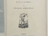 an open book with a picture of a man sitting on a bench
