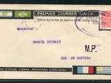 une vieille carte postale sur laquelle figure l'image d'un drapeau