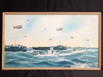 Philippe CONRAD (1949) "Le Débarquement 06 06 1944"