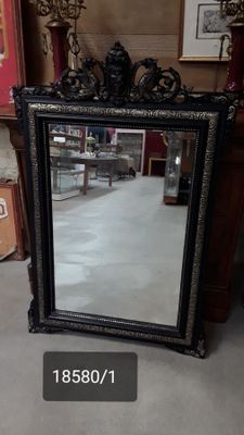 MIROIR Napoléon III H: 123 cm L: 82 cm - Photo 1