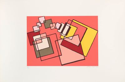 une image d'une photo d'une boîte rouge et jaune