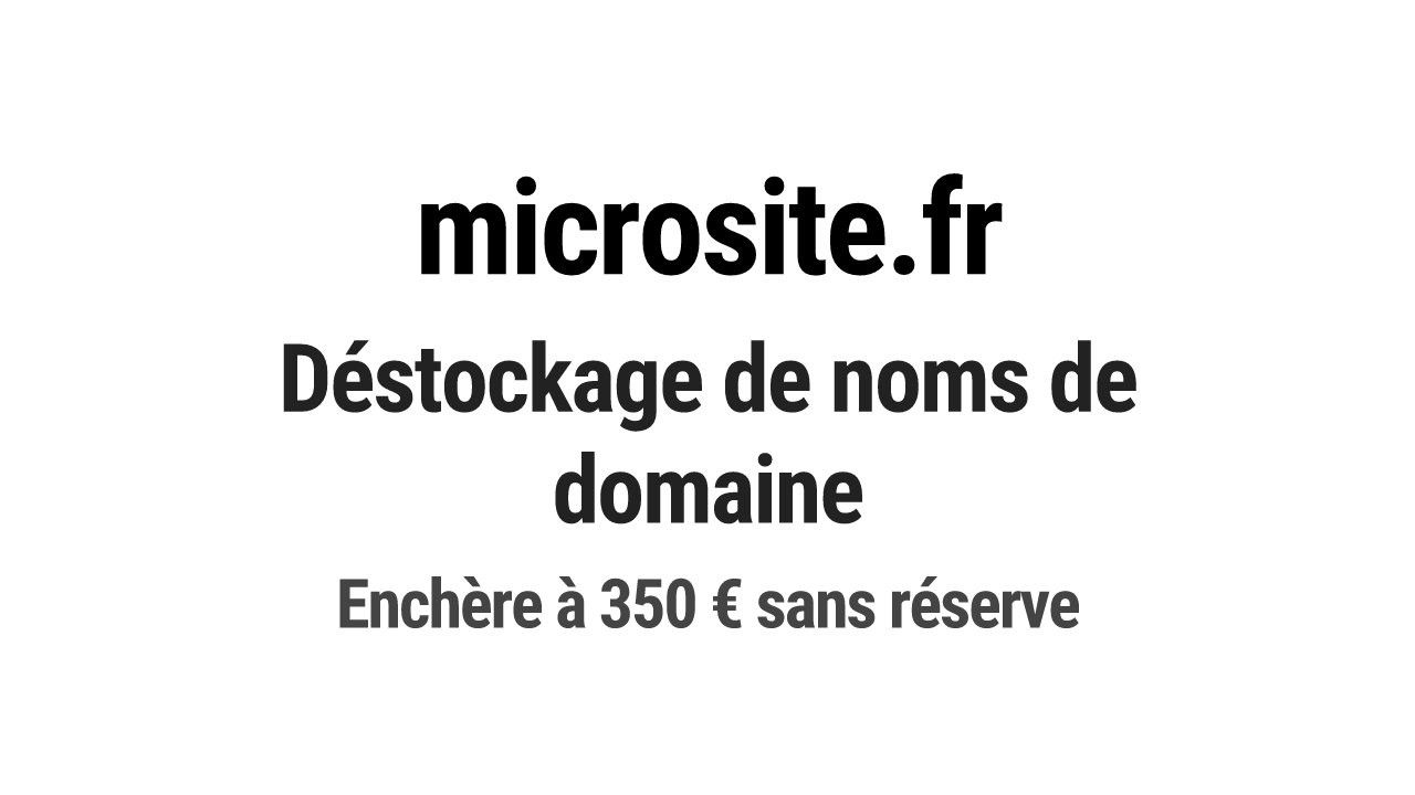 Destockage & Invendus