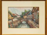 une image d'un tableau sur le mur d'une maison