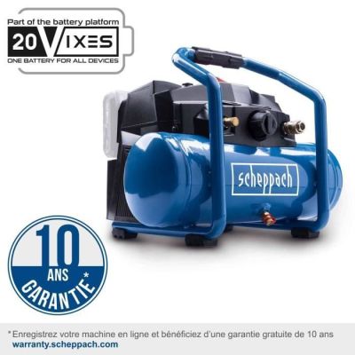 97 / compresseur sans fil - SCHEPPACH C-ACT160/6-X ave… - Photo 1