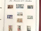 a picture of a book with a lot of stamps on it
