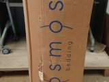 a cardboard box that is sitting on the floor