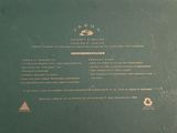 a picture of a green box with a label on it