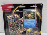 pokemon trading card set with a card and a card holder