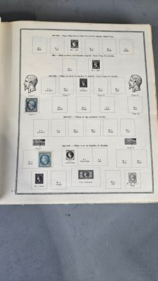 Un album THIAUDE France neufs et oblitérés 1900/1975