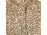 a close up of a gold sweater on a mannequin mannequin mannequin mannequin mannequin mannequin mannequin manne