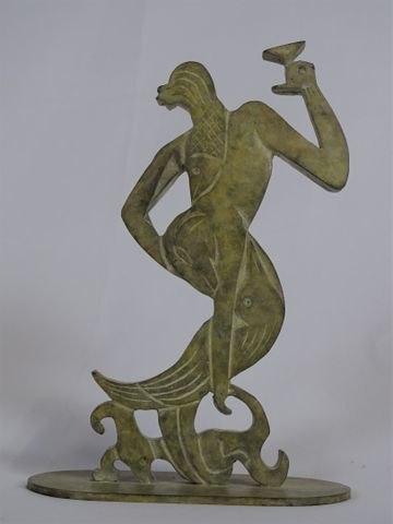 Bernard LACHANIETTE (né en 1949). « A Lion » 2008. Bronze. Signé ...