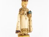 an image of a statue of a woman with a crown on her head