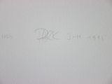 a picture of a drawing of a person ' s name on a piece of paper