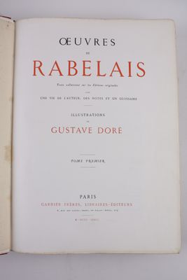 [DORE (Gustave)]. RABELAIS (François). Œuvres. Texte collati… - Photo 1