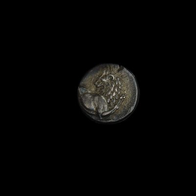 l'image d'une pièce de monnaie sur laquelle figure le portrait d'un homme