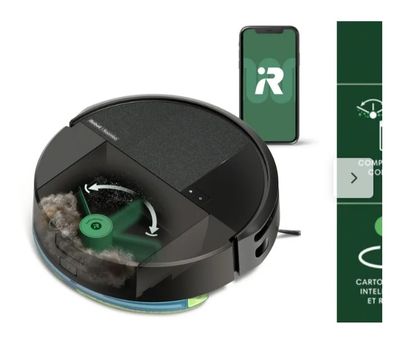 Aspirateur roomba max 705 La première photo est non contract…