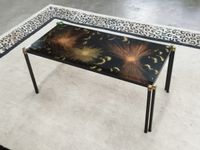 CAPCO table basse de forme rectangulaire à plateau de verre … (photo 4)