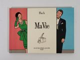 deux livres comportant des illustrations représentant un homme et une femme en robe verte, ainsi qu'un homme en smoking et une femme en robe verte