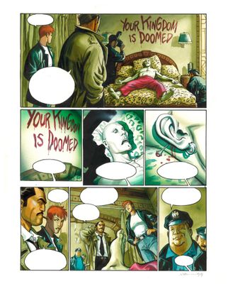 MARINI né en 1969. Rapaces. T1, Planche n° 34.