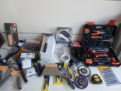 a lot of tools that are on the table