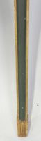 Paire de petites consoles demi-lunes en bois peint vert et d… (photo 4)