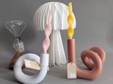 three different types of objects that are on the table