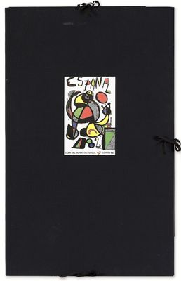 MUNDIAL 82 Portfolio comprenant 15 affiches réalisées spécia…