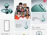 an image of a collage of images of headphones and a phone