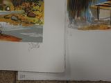 two pages of a book with drawings on them