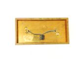 a picture of a clock that is hanging on the wall